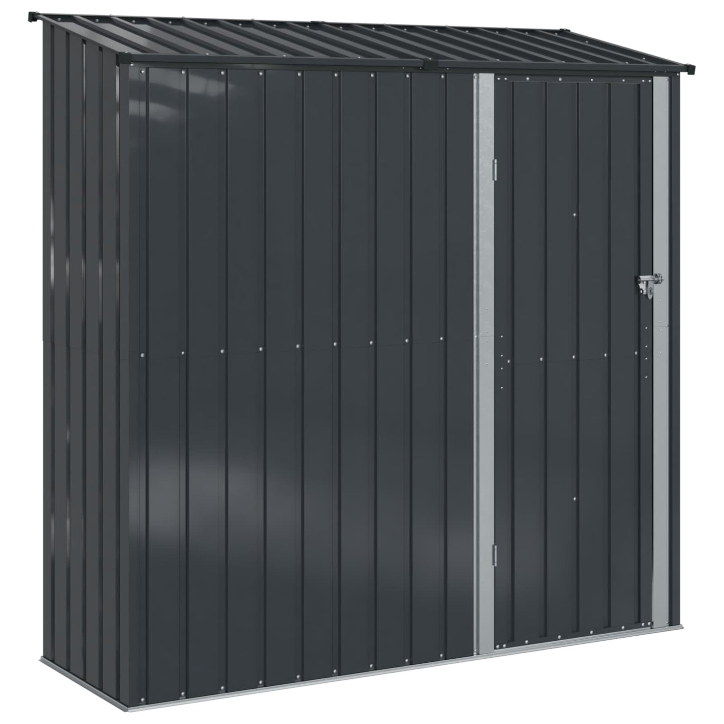 Hageskur Antrasitt 203,5 x 73 x 200 cm Metall