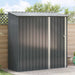 Hageskur Antrasitt 203 x 85,5 x 200 cm Metall