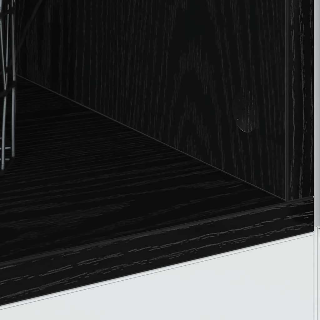 Kjøkken Underskaps Svart eik 40 x 44,5 x 81,5 cm Konstruert tre
