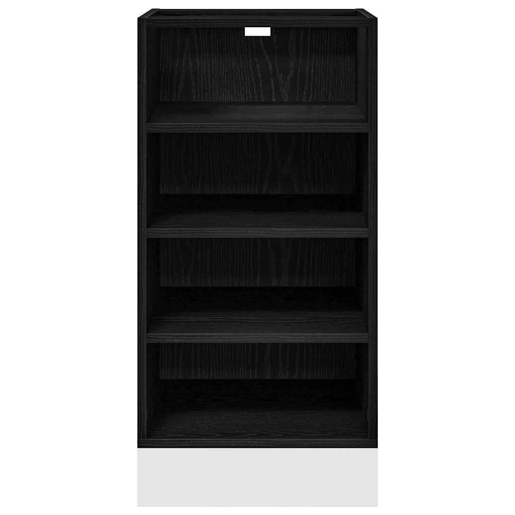 Kjøkken Underskaps Svart eik 40 x 44,5 x 81,5 cm Konstruert tre