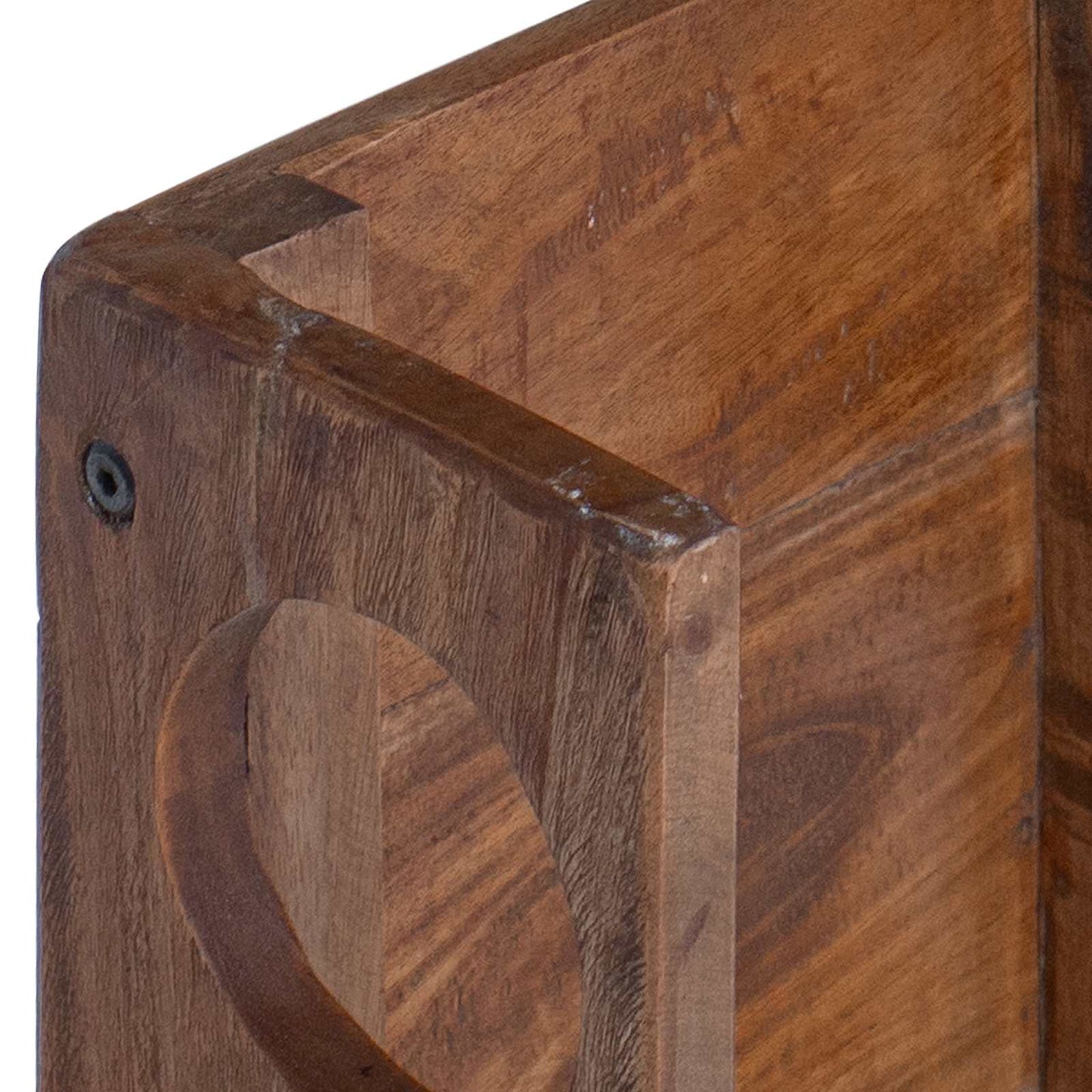 Stativ Brun 24 x 13 x 54 cm Massiv Mahogni Tre