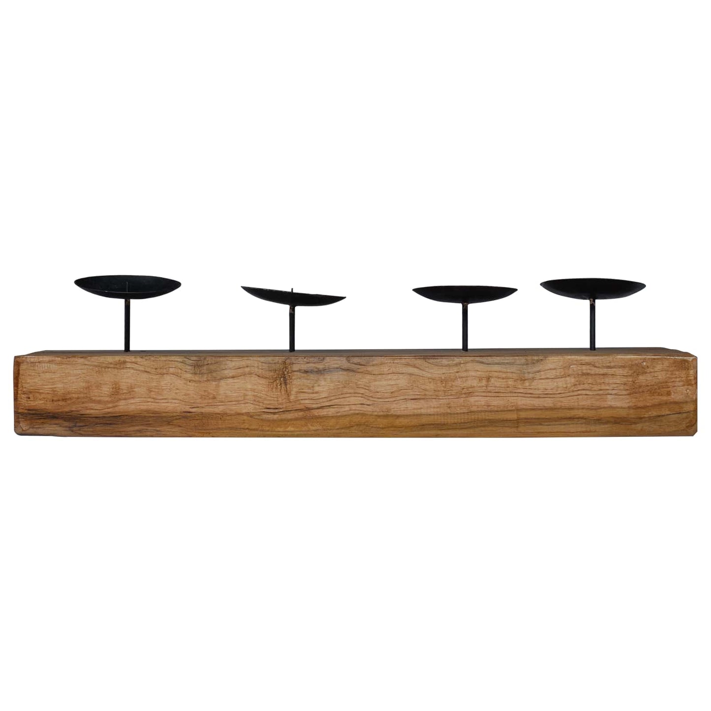 Lysestake Naturlig 50 x 15 x 10 cm Massivt teaktre