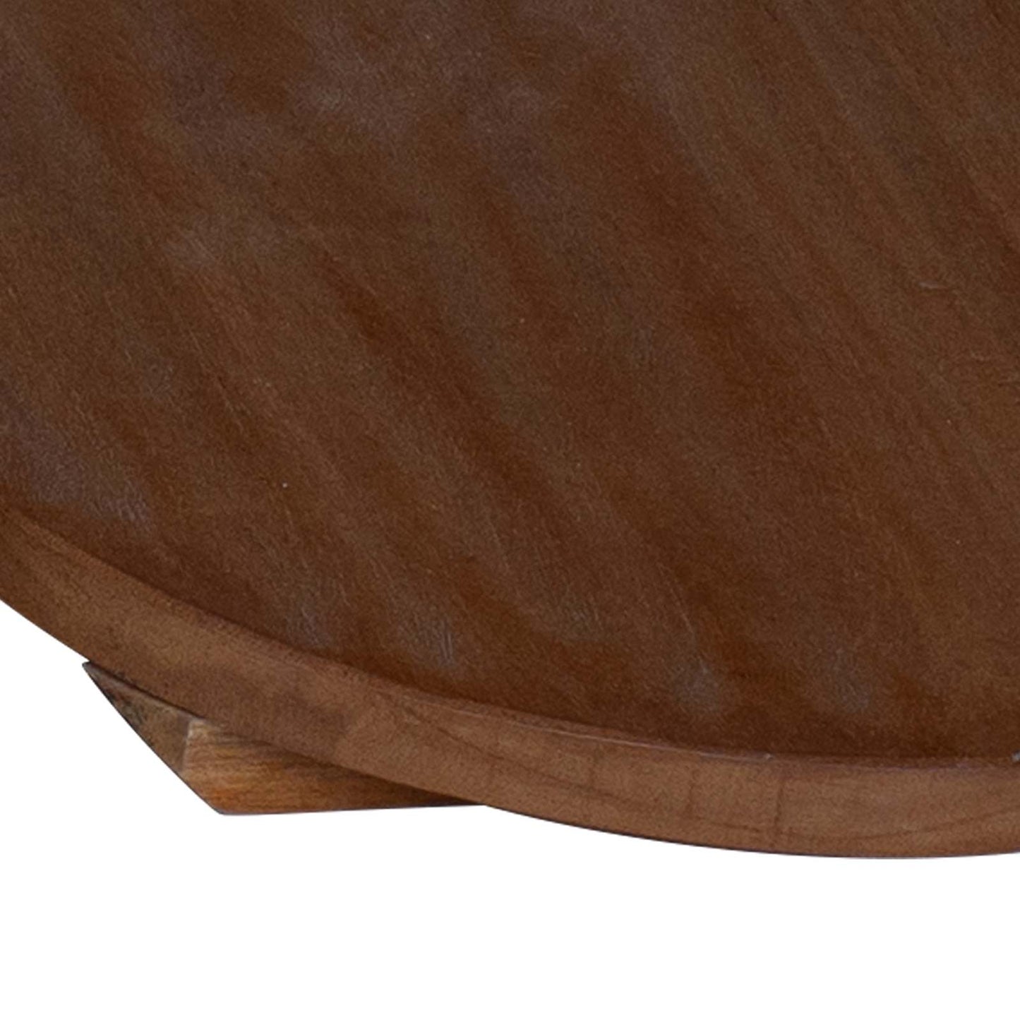 Plantestol 3 stk. Naturlig 29 x 29 x 3,5 cm Mahogni Tre