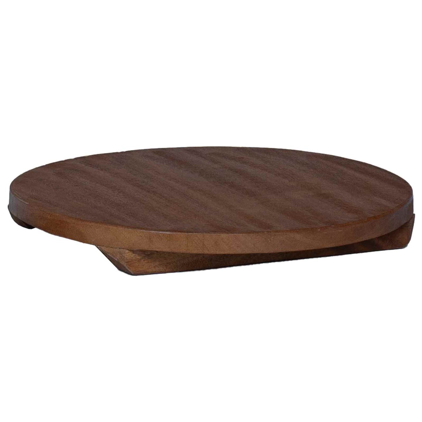Plantestol 3 stk. Naturlig 29 x 29 x 3,5 cm Mahogni Tre