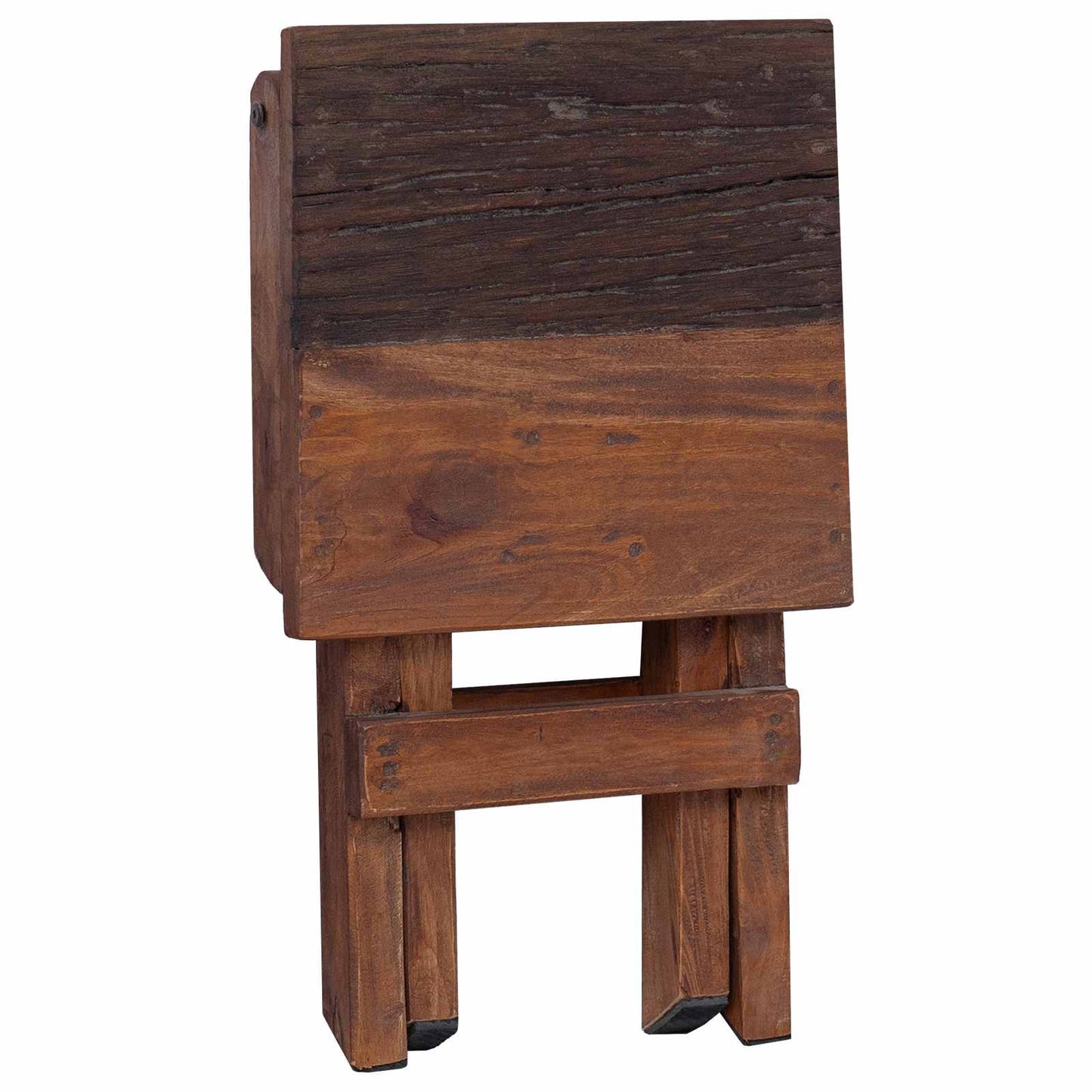 Håndverk Naturlig 30 x 30 x 48 cm Massivt gjenvunnet tre