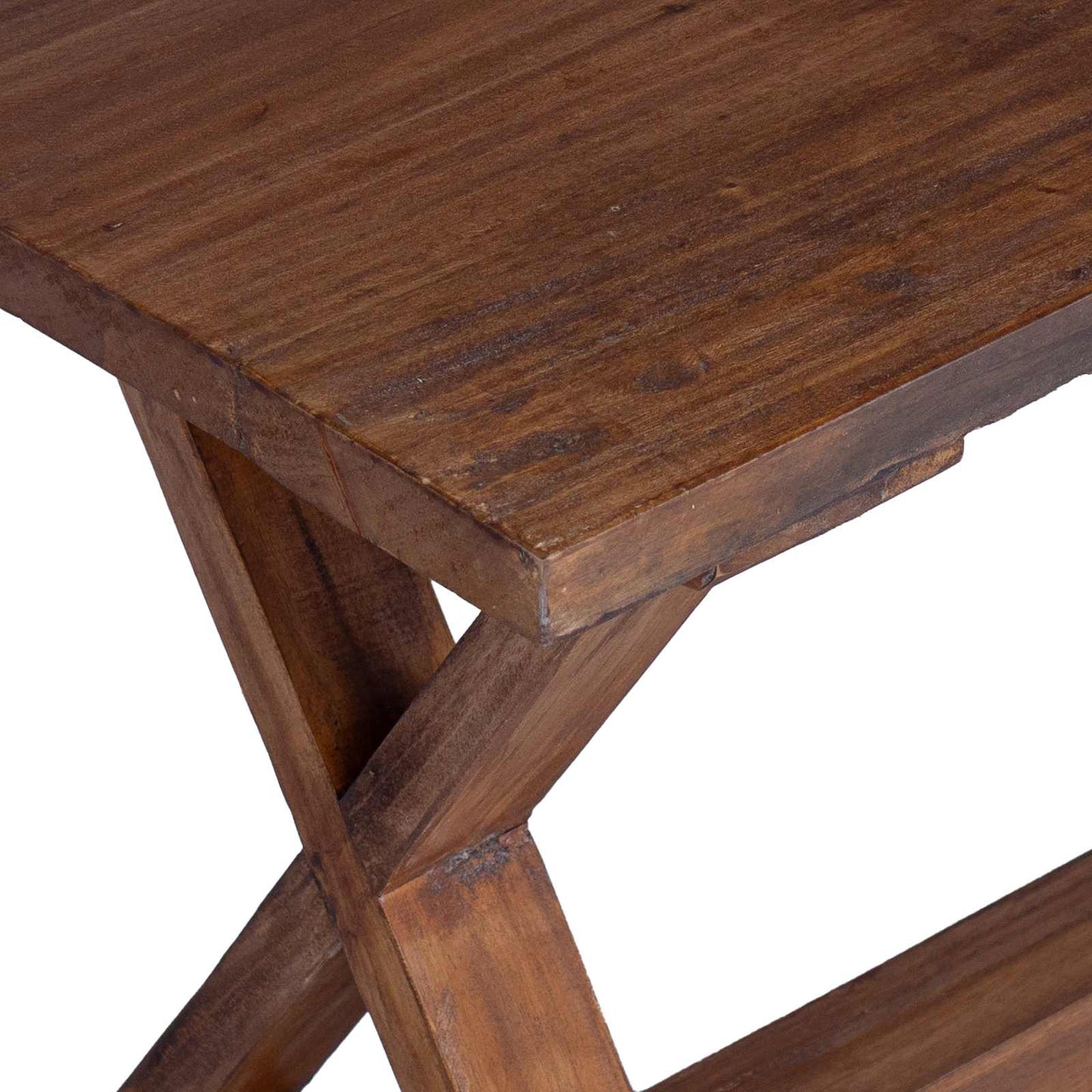 benk Naturlig 85 x 35 x 46 cm Massivt gjenvunnet tre