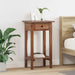 Planteholder med skuff Brun 34 x 25 x 52 cm Mahogni Tre