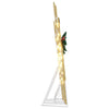 LED Reinsdyr 4 pcs Gull stoff
