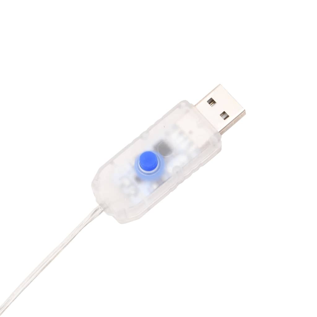 LED Reinsdyr 6 pcs Hvit stoff