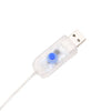 LED Reinsdyr 6 pcs Hvit stoff