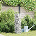 Gabion kran sølv 25 x 25 x 100 cm Rustfritt Stål