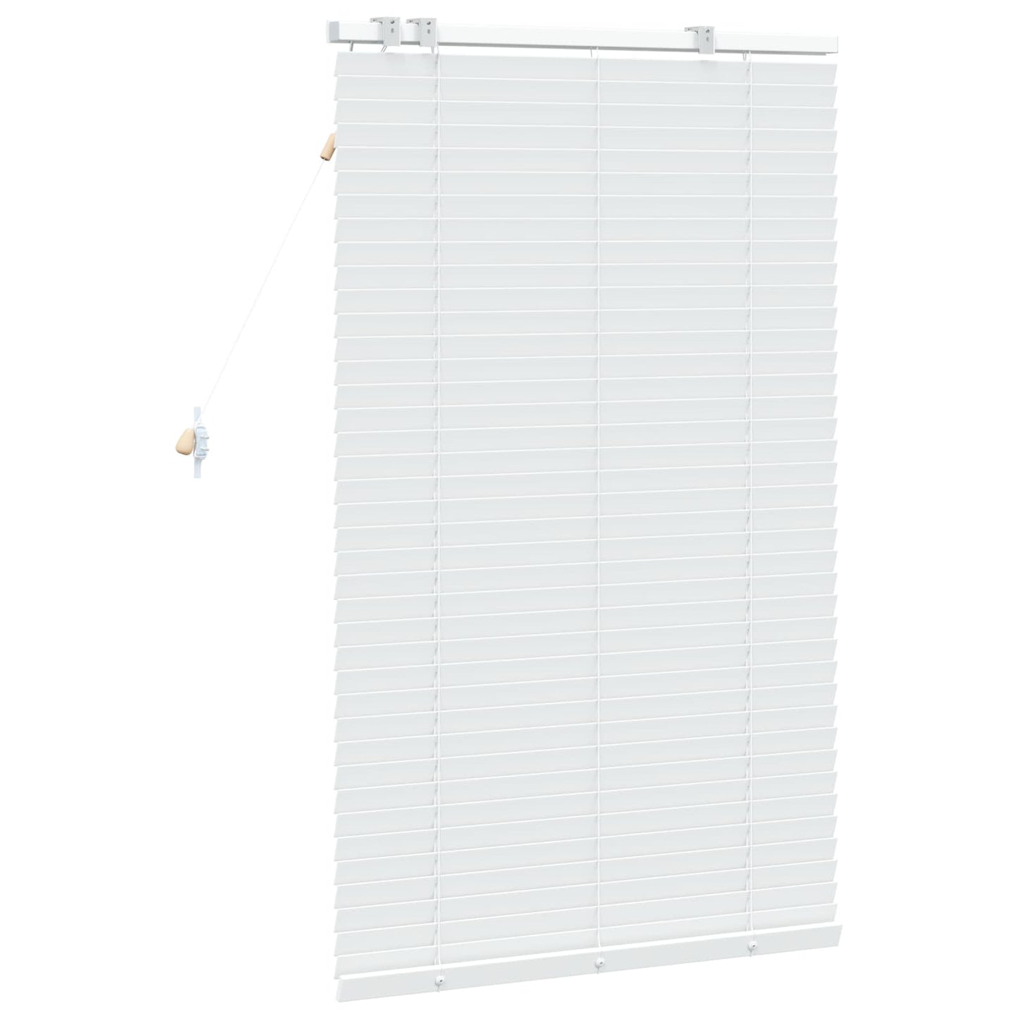 Venetiansk persienne Hvit 85 x 130 cm 35 mm