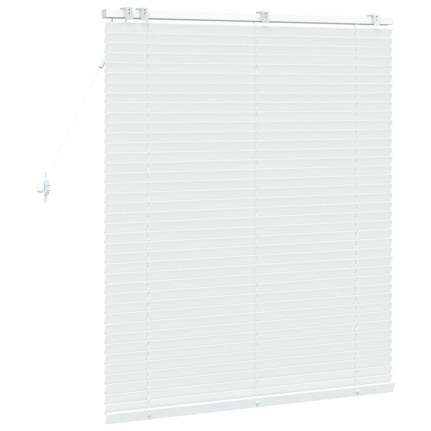 Venetiansk persienne Hvit 120 x 130 cm 35 mm