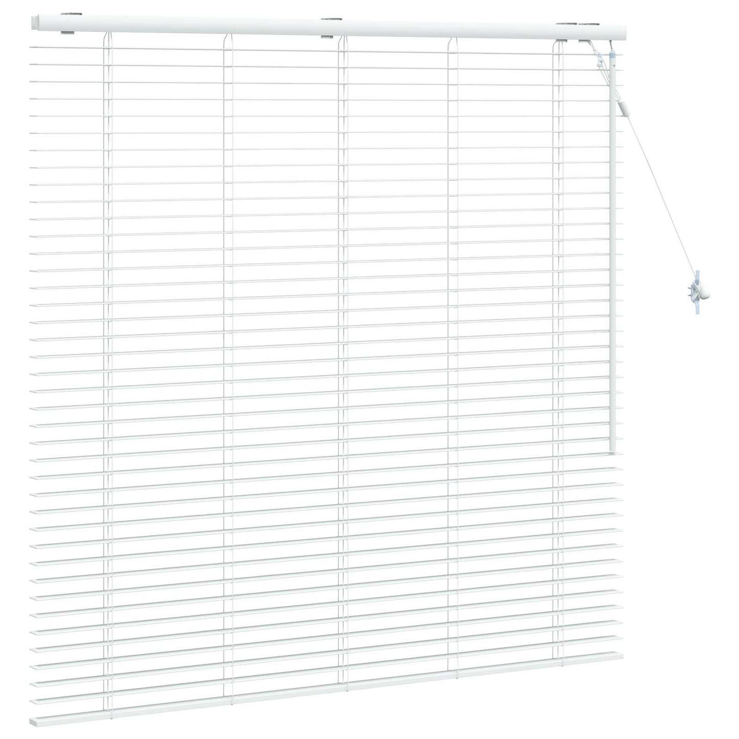 Venetiansk persienne Hvit 140 x 130 cm 35 mm