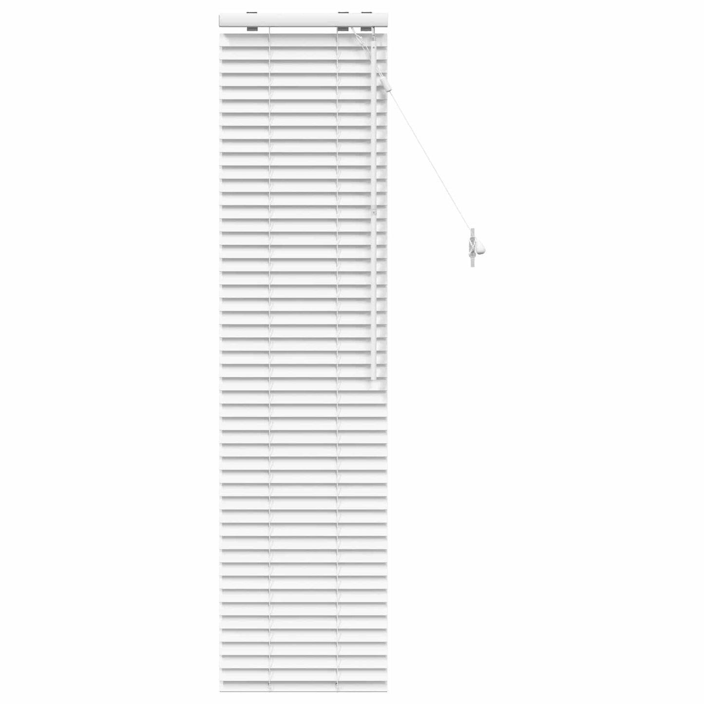 Venetiansk persienne Hvit 45 x 160 cm 35 mm