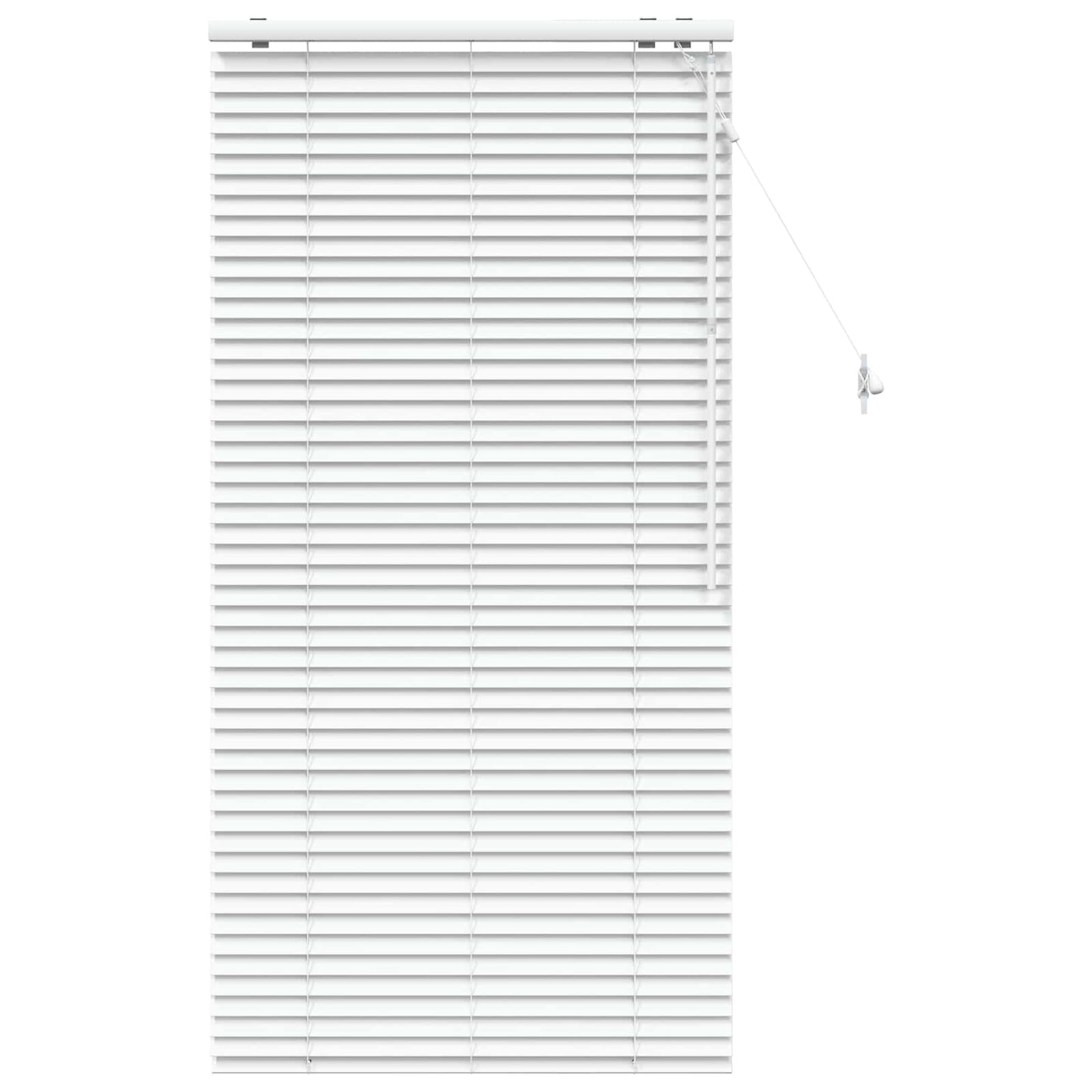 Venetiansk persienne Hvit 75 x 160 cm 35 mm