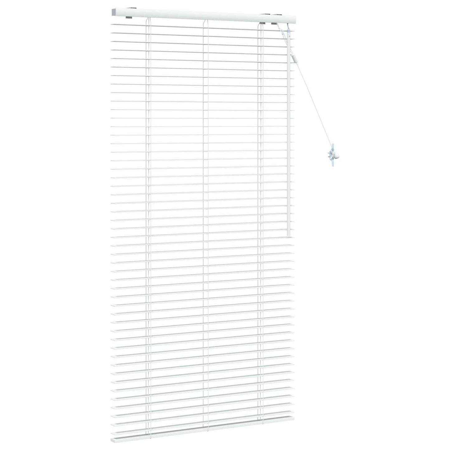Venetiansk persienne Hvit 80 x 160 cm 35 mm