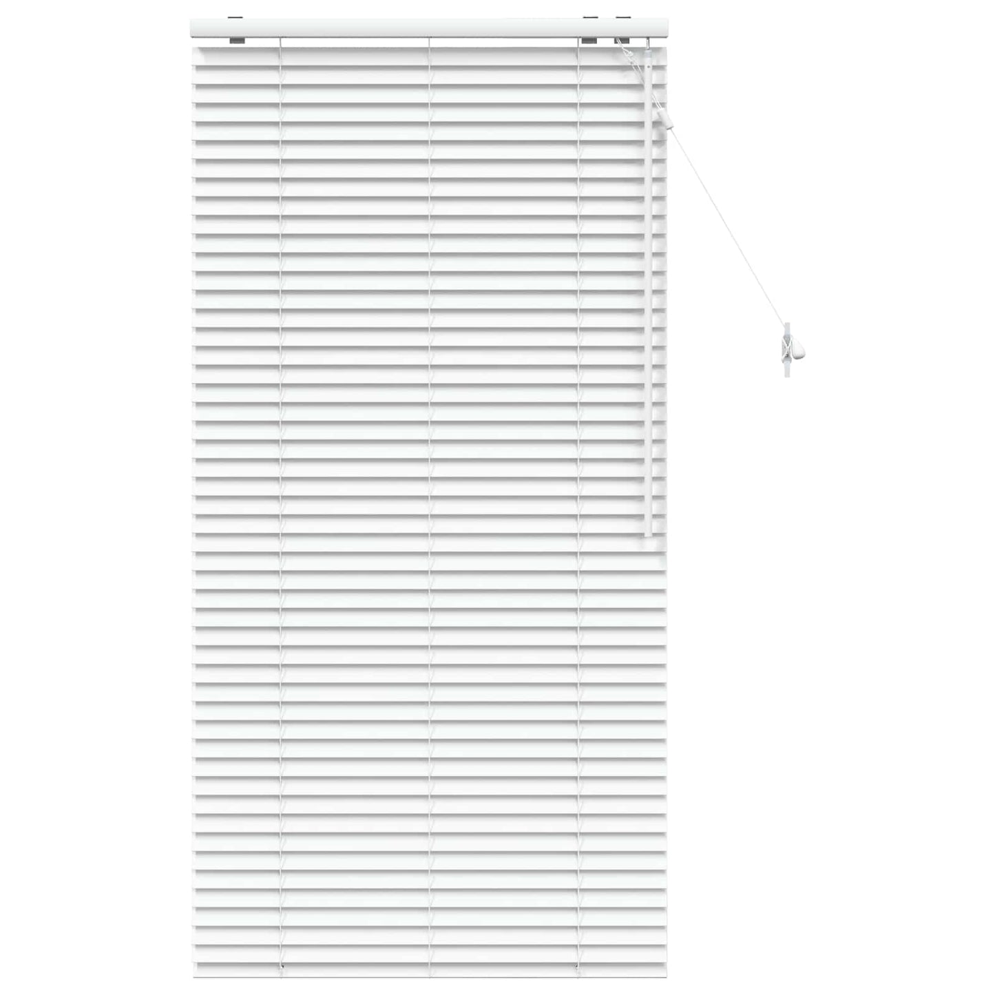 Venetiansk persienne Hvit 85 x 160 cm 35 mm