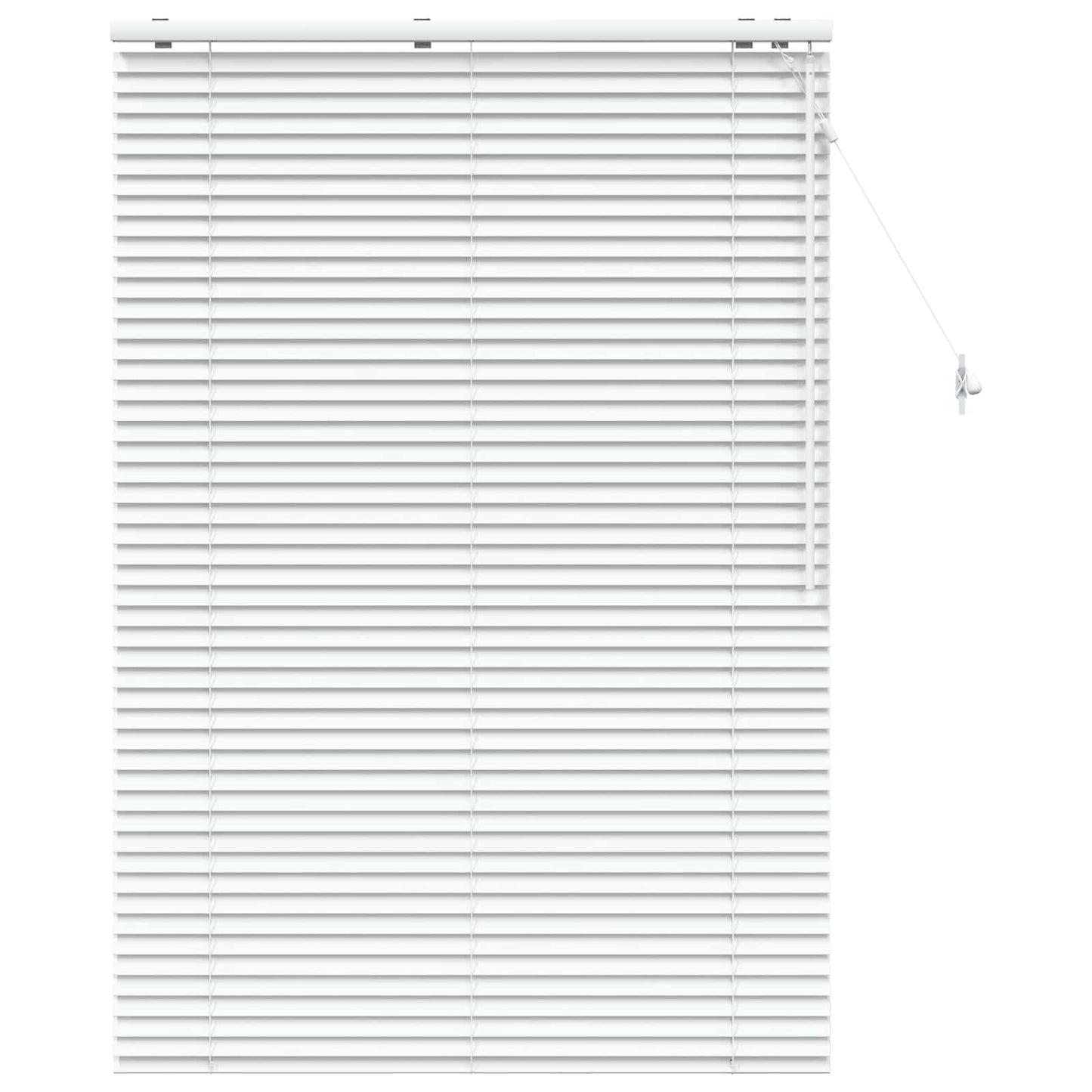 Venetiansk persienne Hvit 120 x 160 cm 35 mm