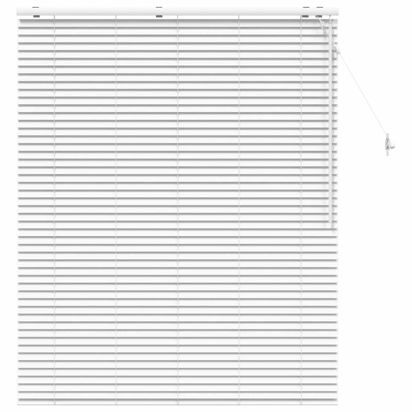 Venetiansk persienne Hvit 125 x 160 cm 35 mm