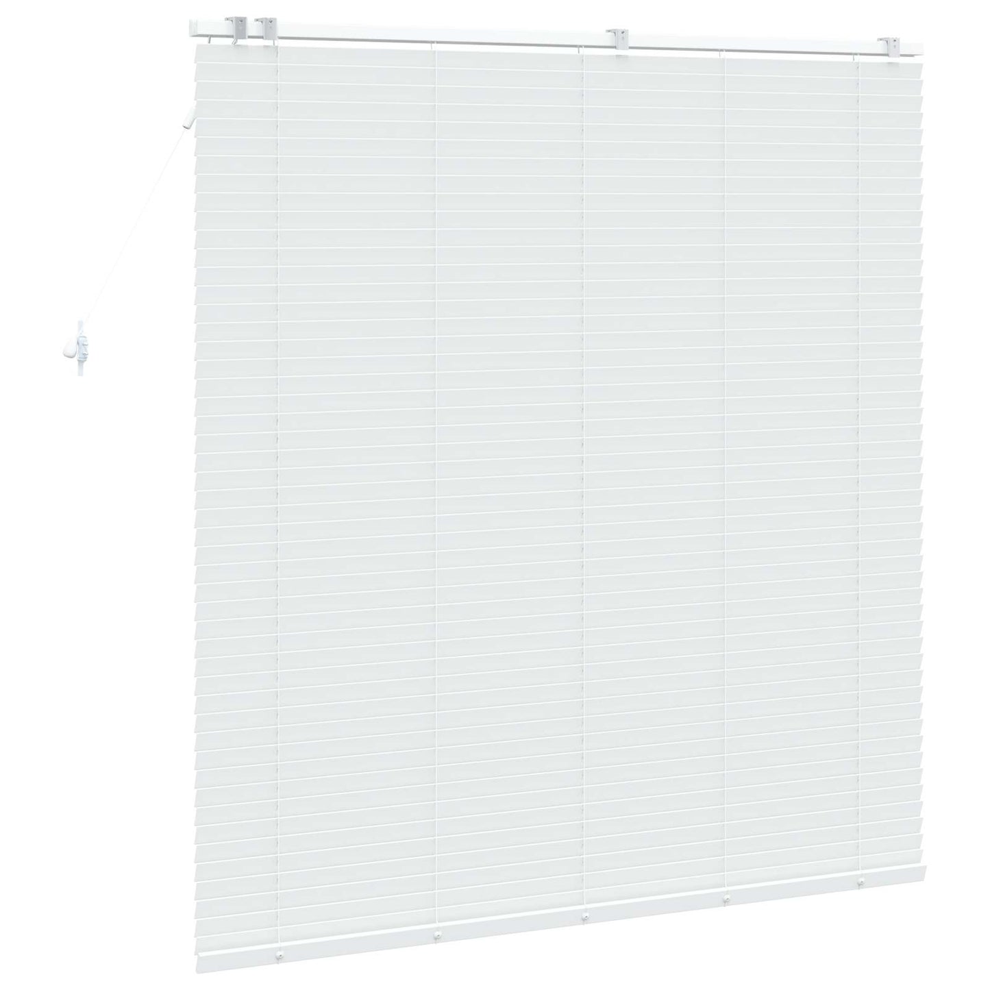 Venetiansk persienne Hvit 150 x 160 cm 35 mm