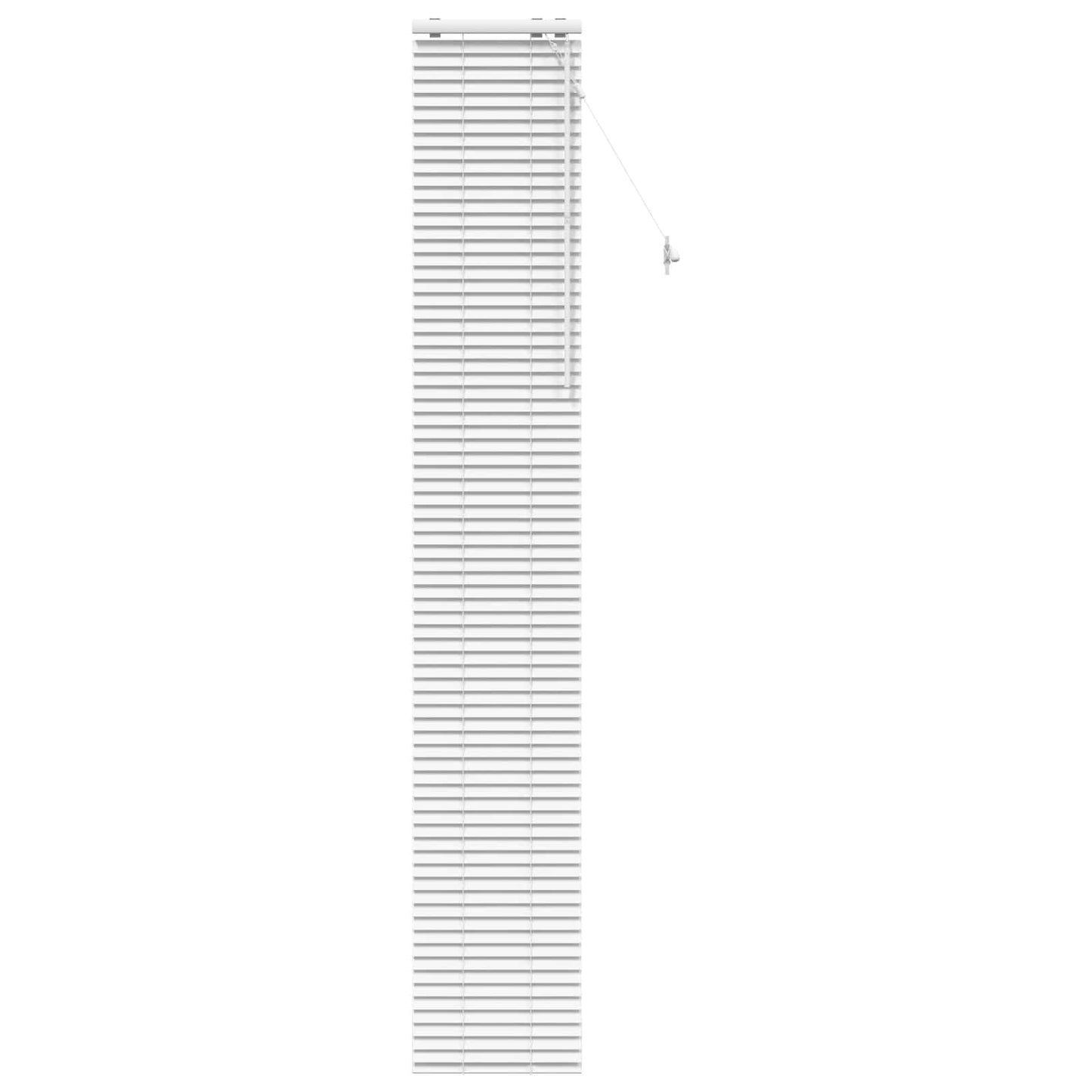 Venetiansk persienne Hvit 40 x 250 cm 35 mm