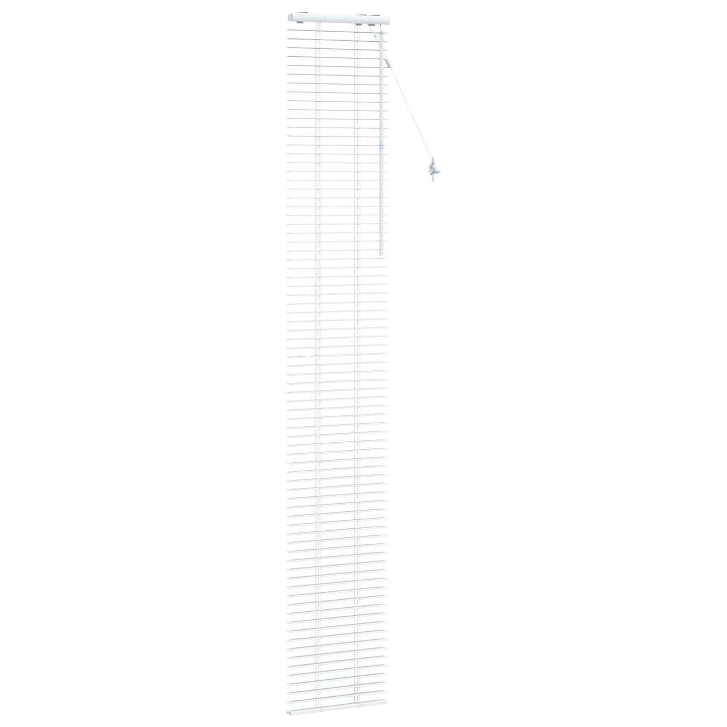 Venetiansk persienne Hvit 50 x 250 cm 35 mm