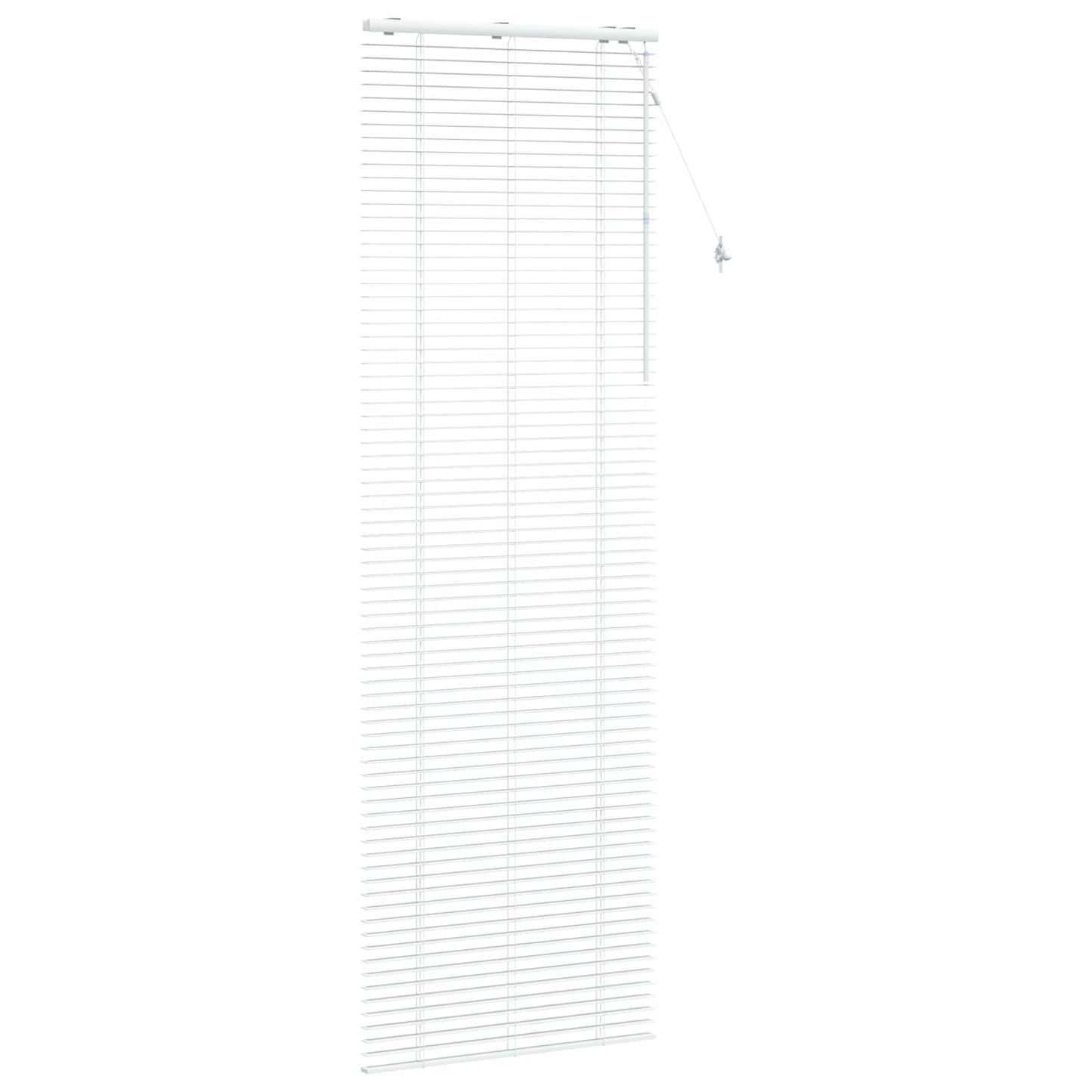 Venetiansk persienne Hvit 70 x 250 cm 35 mm