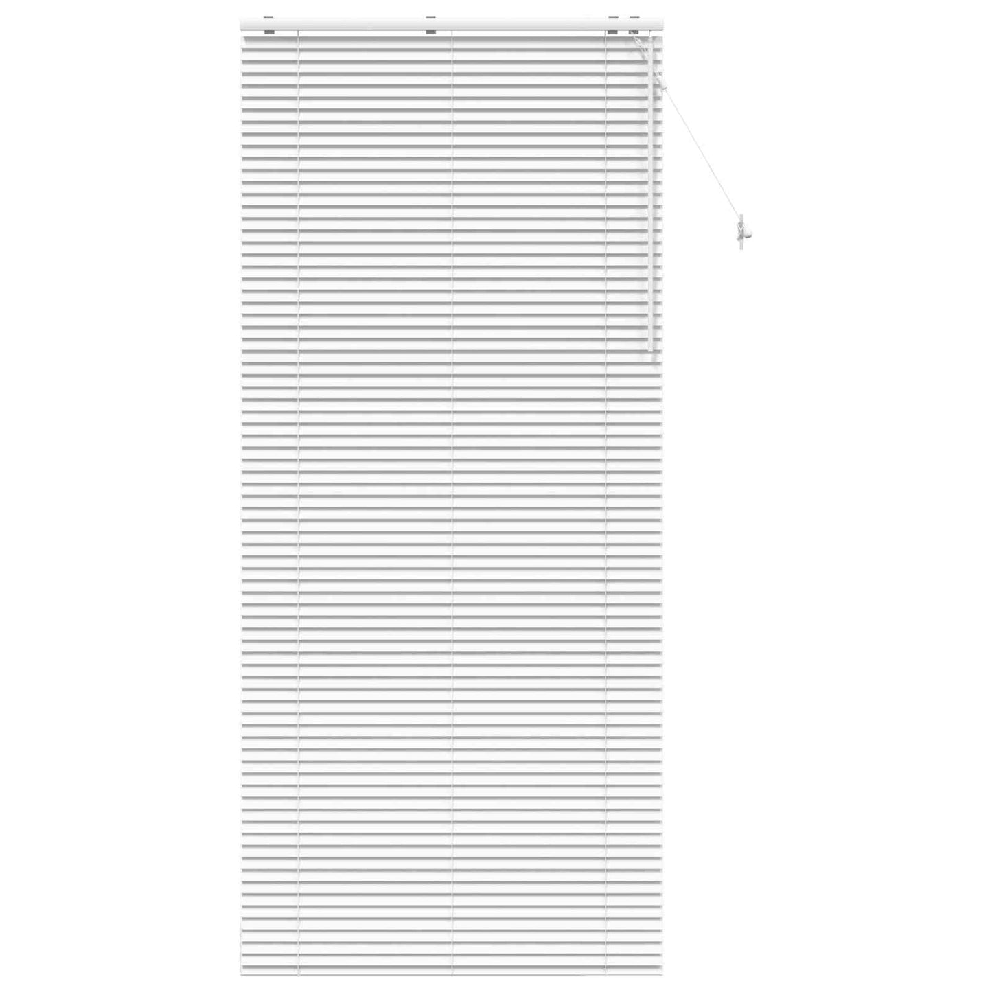 Venetiansk persienne Hvit 120 x 250 cm 35 mm
