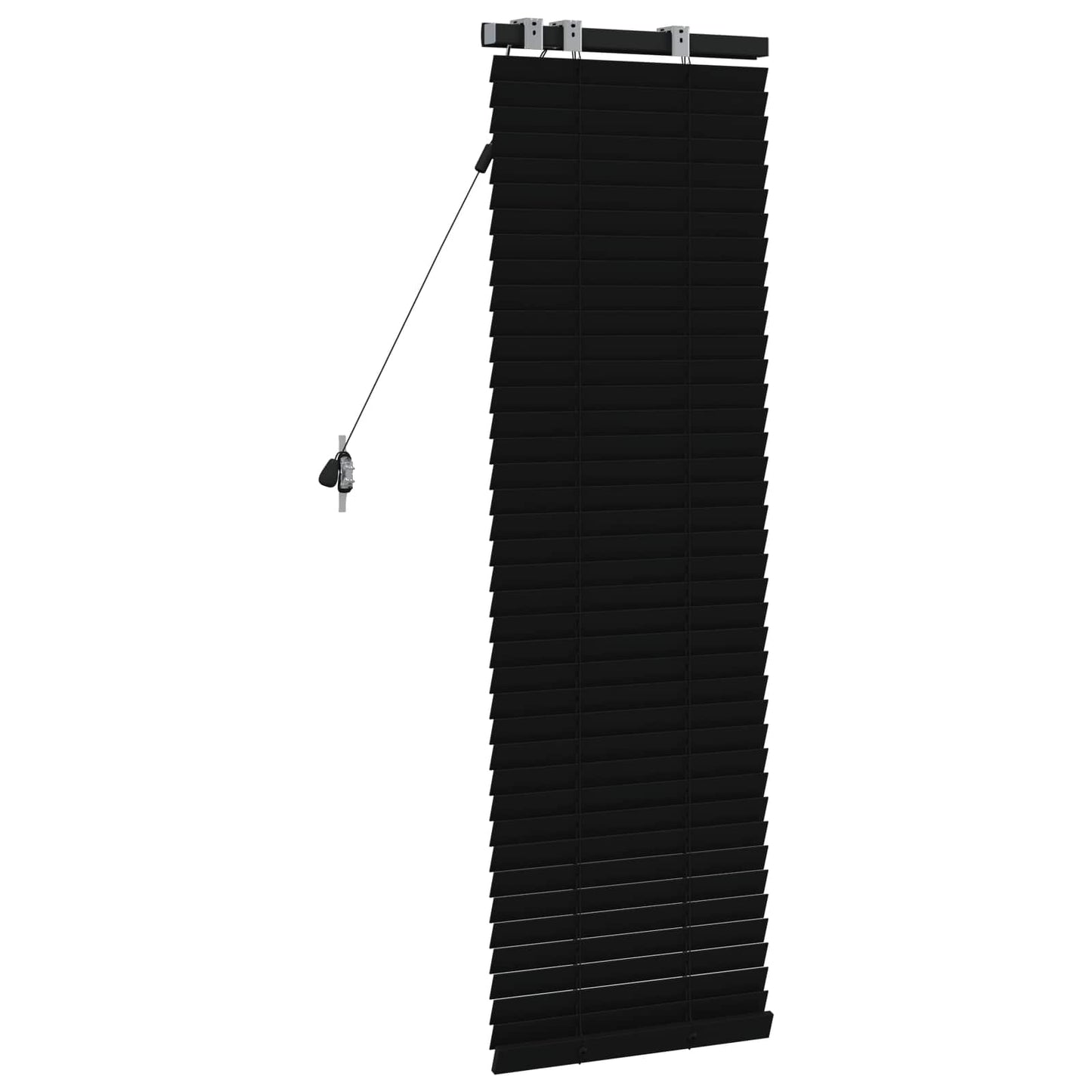 Venetiansk persienne Svart 45 x 130 cm 35 mm