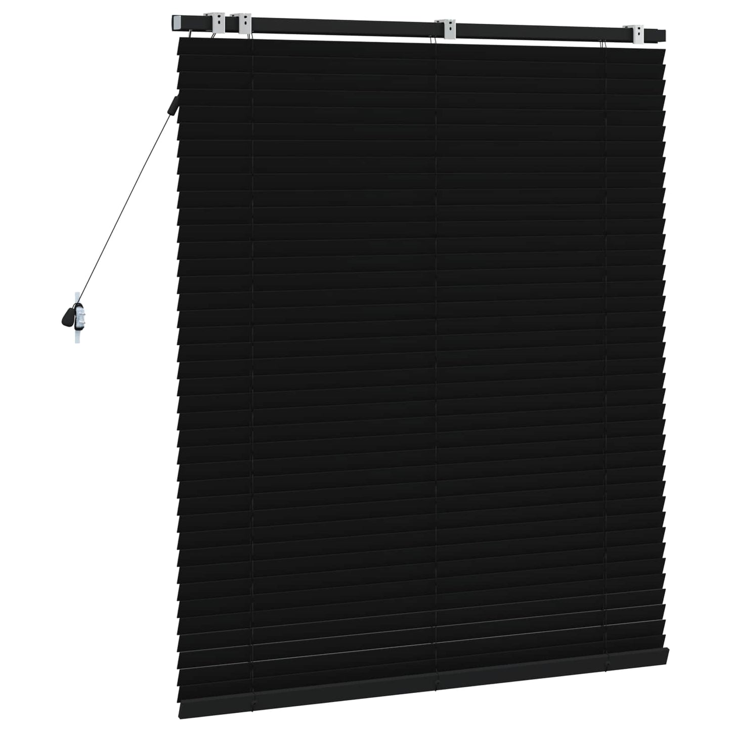 Venetiansk persienne Svart 100 x 130 cm 35 mm