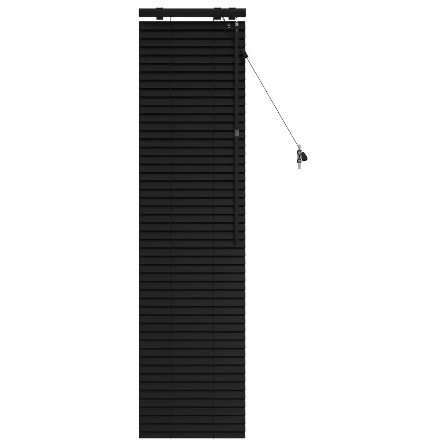 Venetiansk persienne Svart 40 x 160 cm 35 mm