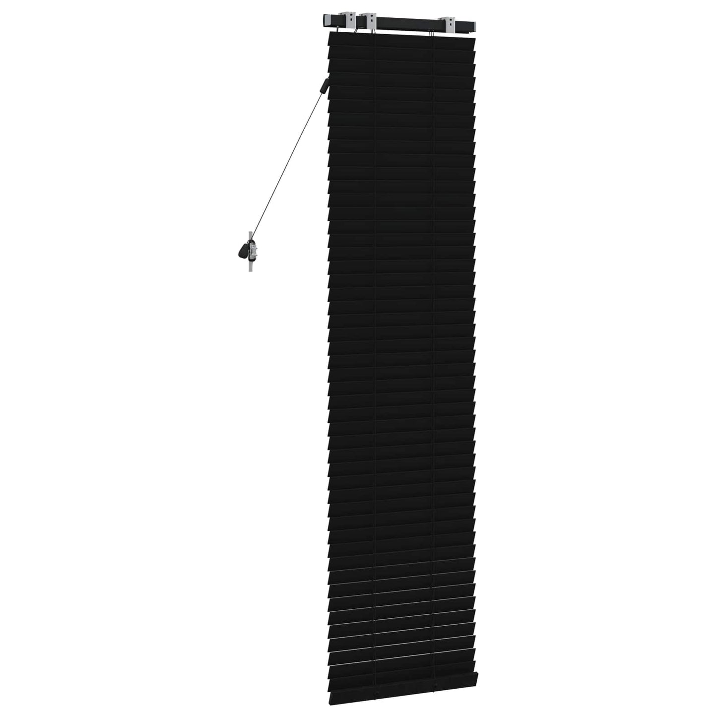 Venetiansk persienne Svart 45 x 160 cm 35 mm