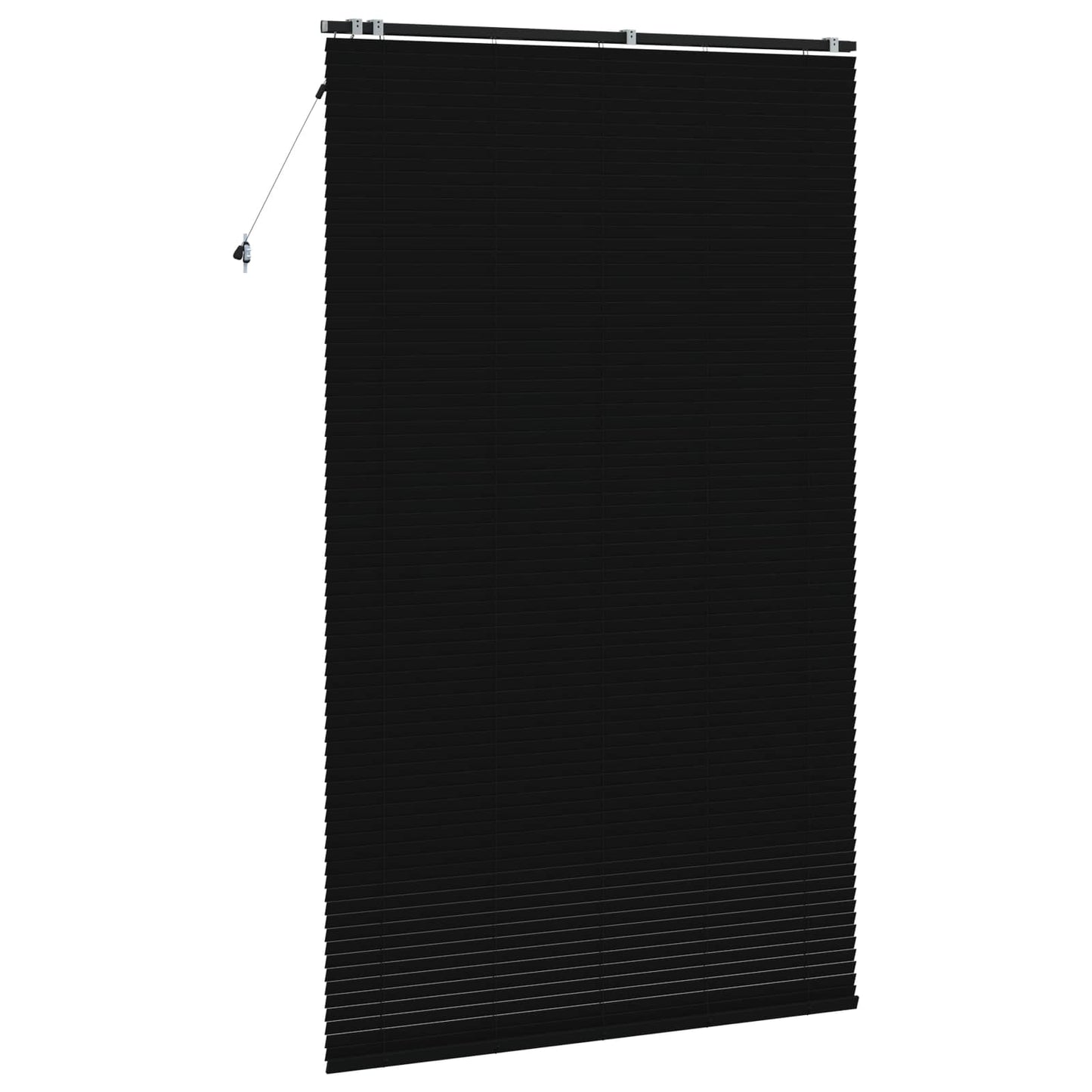 Venetiansk persienne Svart 150 x 250 cm 35 mm