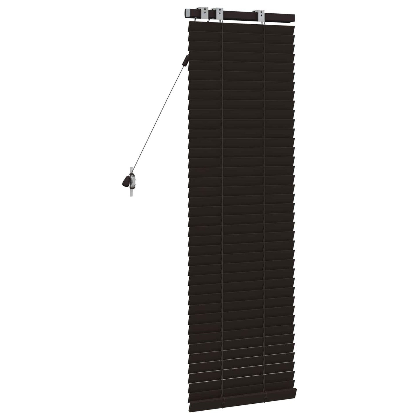 Venetiansk persienne Mørk brun 50 x 130 cm 35 mm