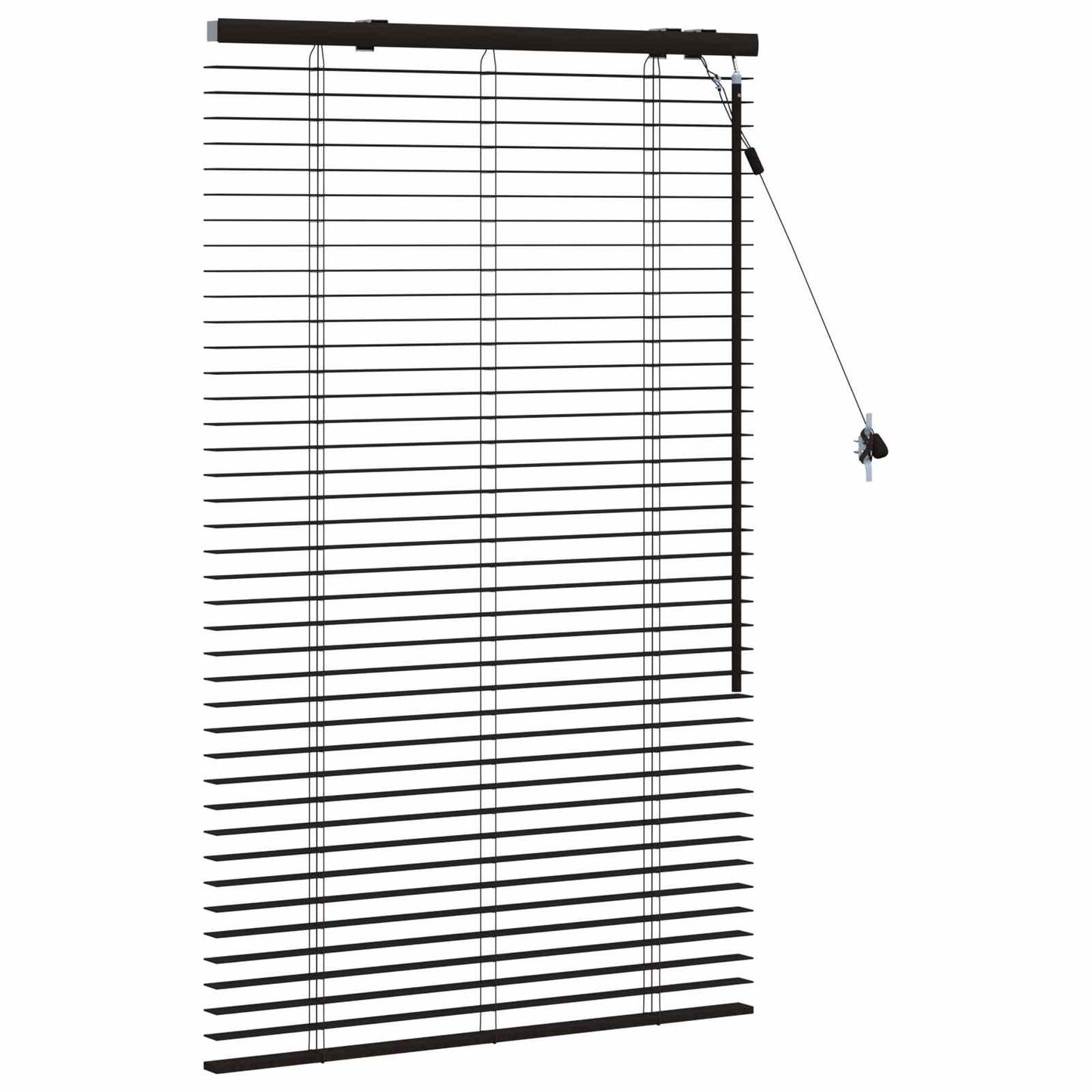 Venetiansk persienne Mørk brun 75 x 130 cm 35 mm