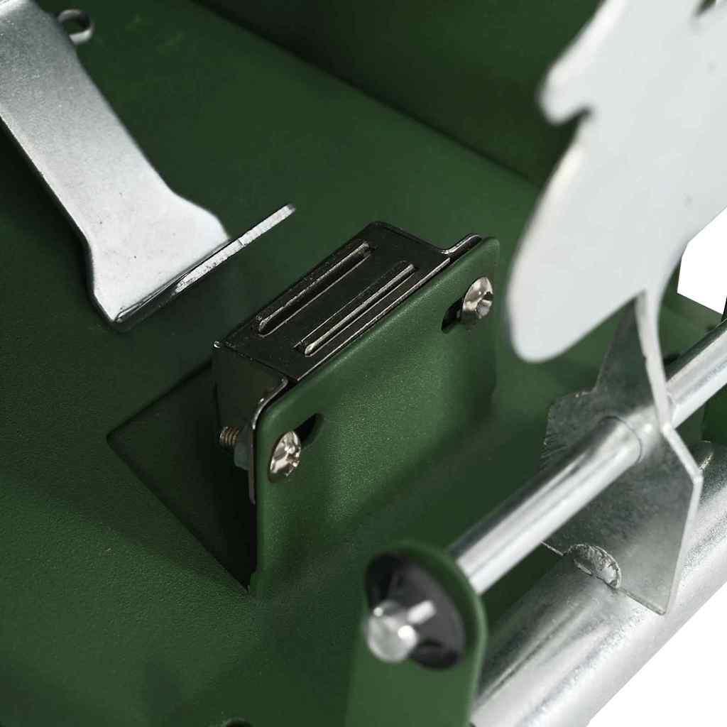Kulefanger grønn 14 x 14 x 19 cm Stål