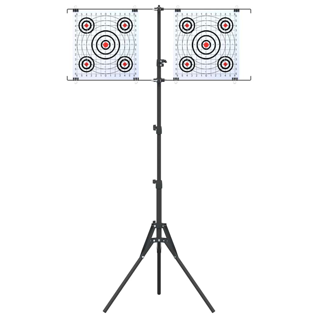 Målstativ Svart og Hvit 82,5 x 51 x 150 cm Metall