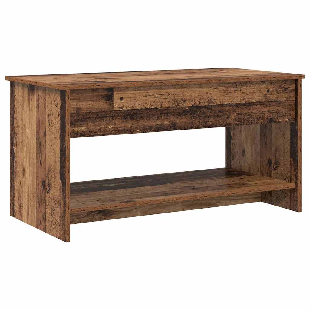 Kaffebord Gamle tre 80 x 50,5 x 41,5 cm Konstruert tre