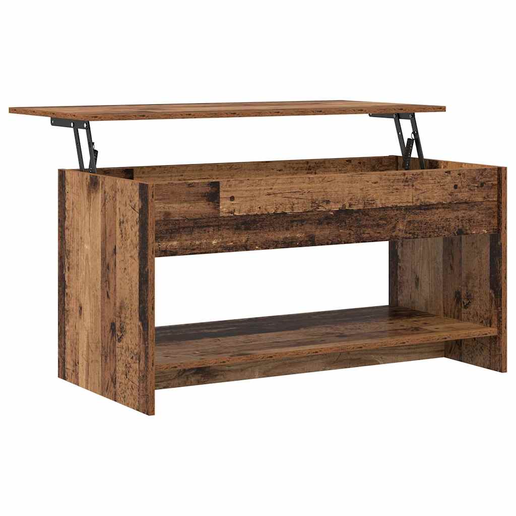 Kaffebord Gamle tre 80 x 50,5 x 41,5 cm Konstruert tre