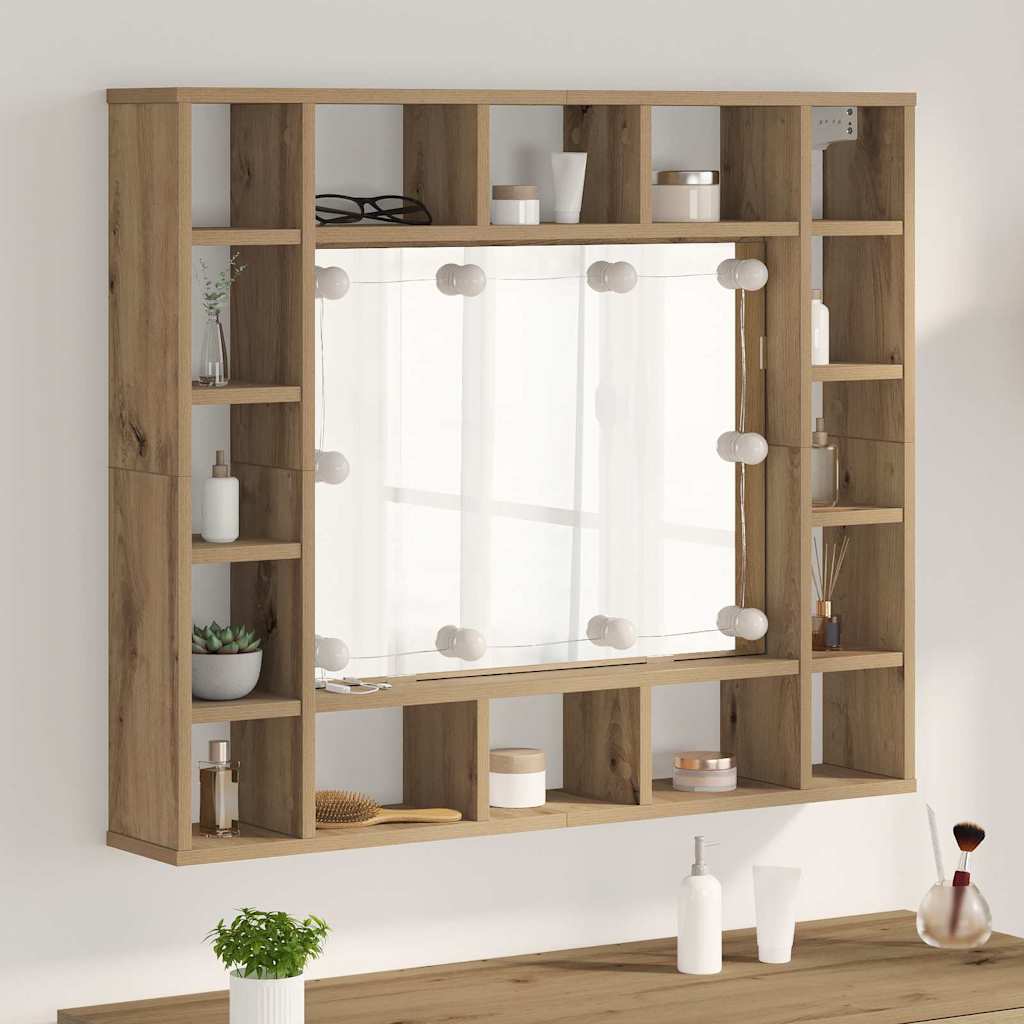Speilskap Artisan Eik 91 x 15 x 76,5 cm Konstruert tre