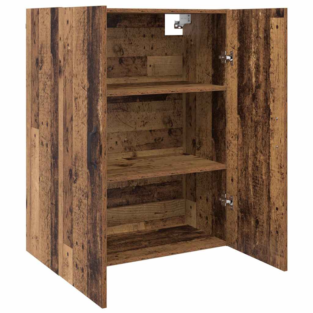 Veggskap Gammelt tre 69,5 x 34 x 90 cm Konstruert tre