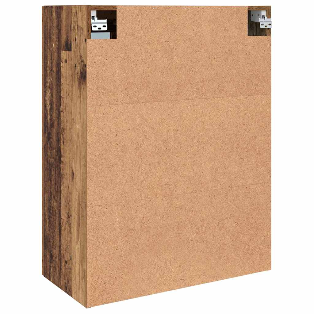 Hengende Veggskap Brun 69.5 x 34 x 90 cm Konstruert tre vidaXL