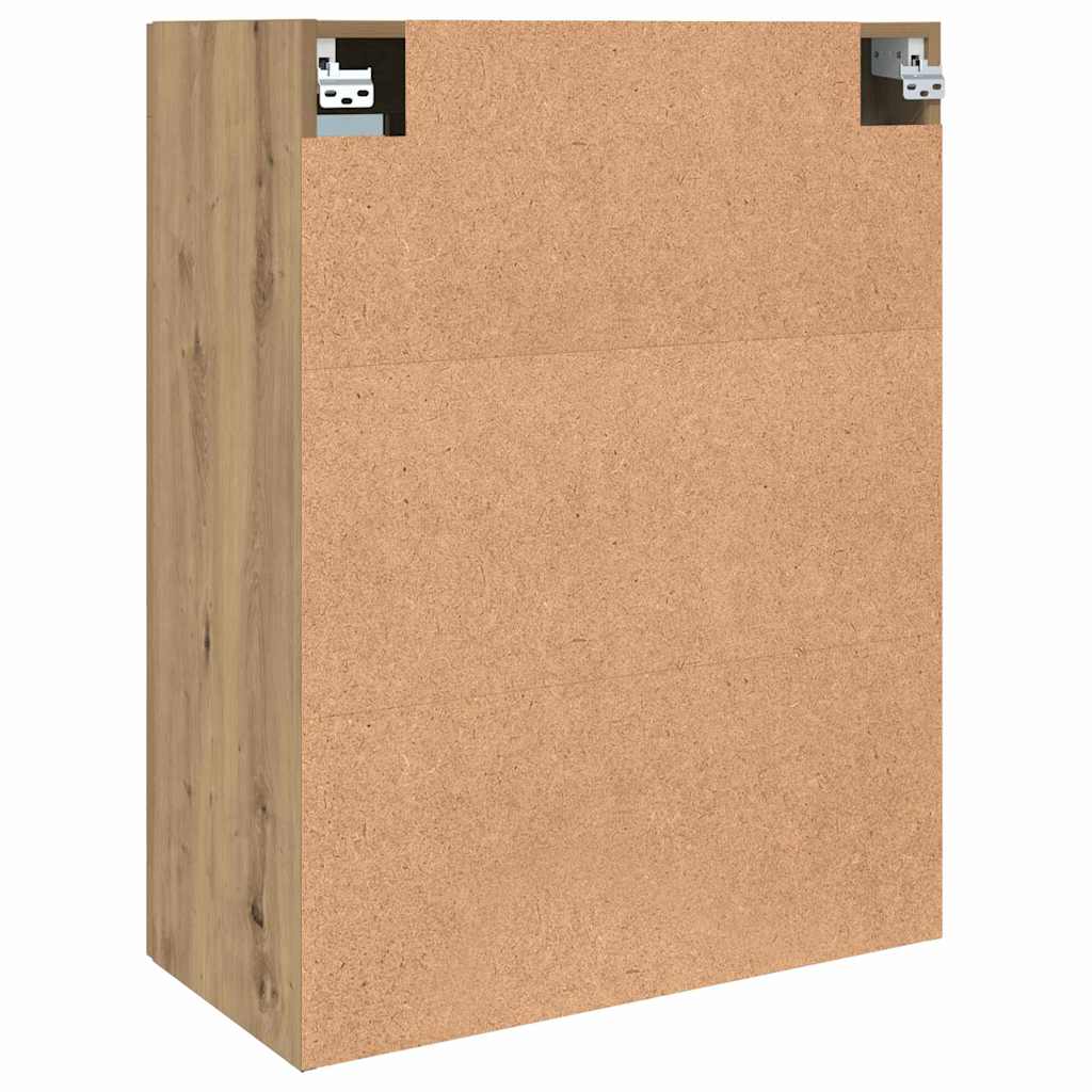 Hengende Veggskap Brun 69.5 x 34 x 90 cm Konstruert tre vidaXL