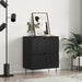 Serviesskap Svart Eik 60 x 35 x 70 cm