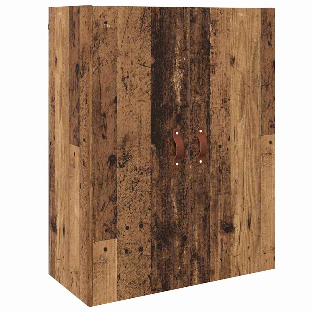 Veggskap Gammelt tre 69,5 x 34 x 90 cm Konstruert tre
