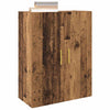 Veggskap Veggmontert Brun 69.5 x 34 x 90 cm Konstruert tre