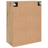 Veggskap Veggmontert Brun 69.5 x 34 x 90 cm Konstruert tre