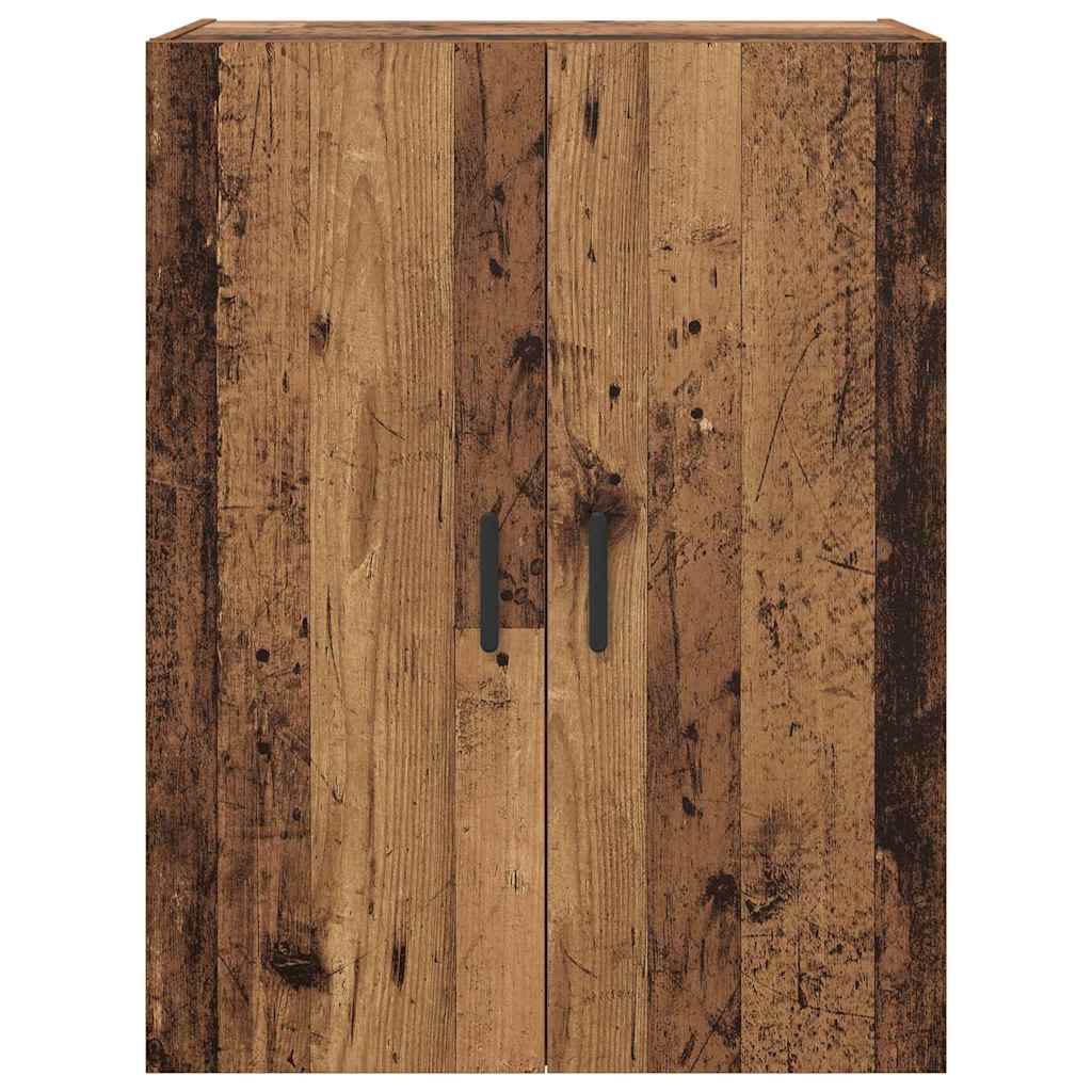 Veggskap Gammelt tre 69,5 x 34 x 90 cm Konstruert tre