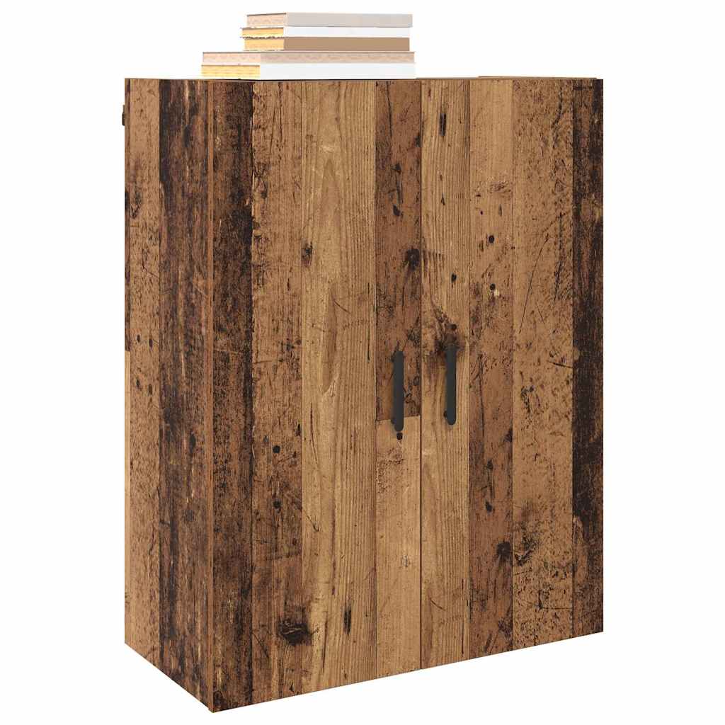 Veggskap Gammelt tre 69,5 x 34 x 90 cm Konstruert tre
